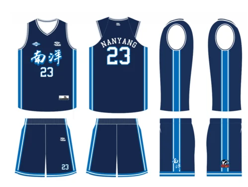 RV-K08 Pinstripe, Navy with royal stripe, away